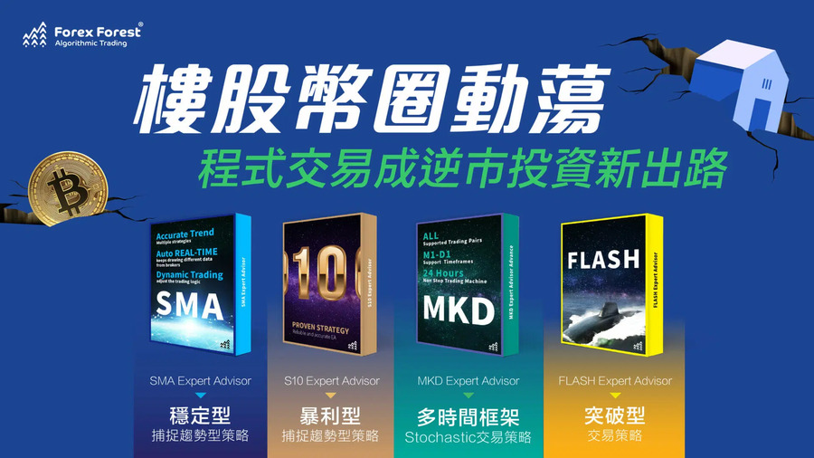 樓股幣圈動蕩 程式交易成逆市投資新岀路