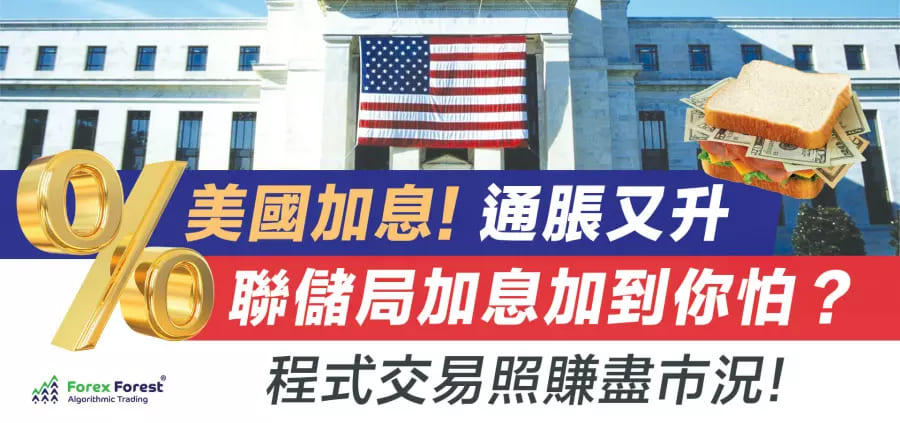美國加息｜通脹又升 聯儲局加息加到你怕？程式交易照賺盡市況